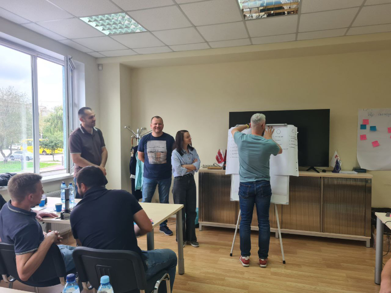 Гефелє Україна пройшла навчання з Lean-методології