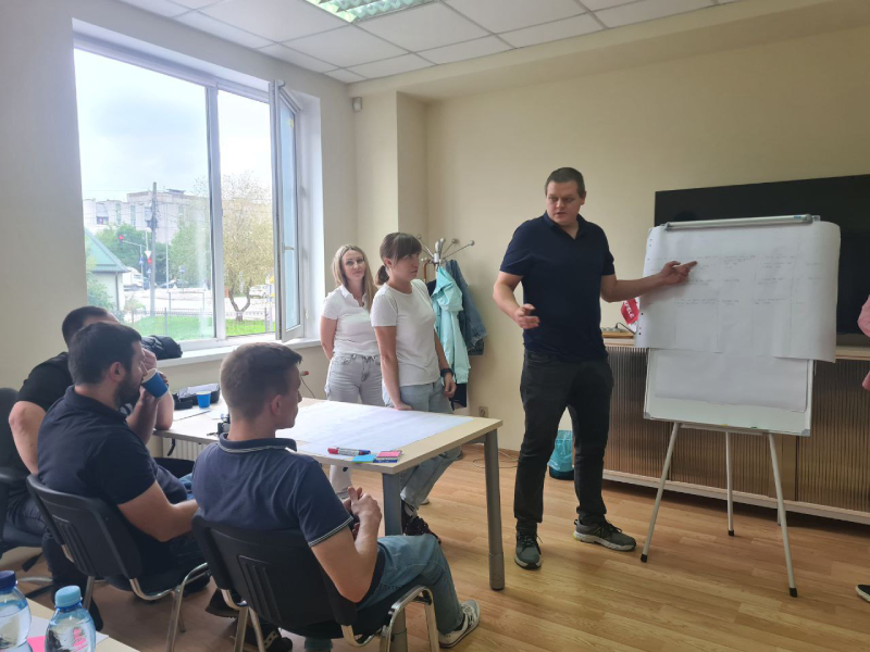 Гефелє Україна пройшла навчання з Lean-методології