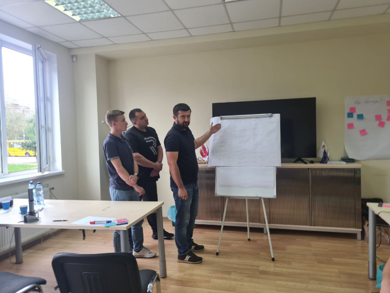 Гефелє Україна пройшла навчання з Lean-методології