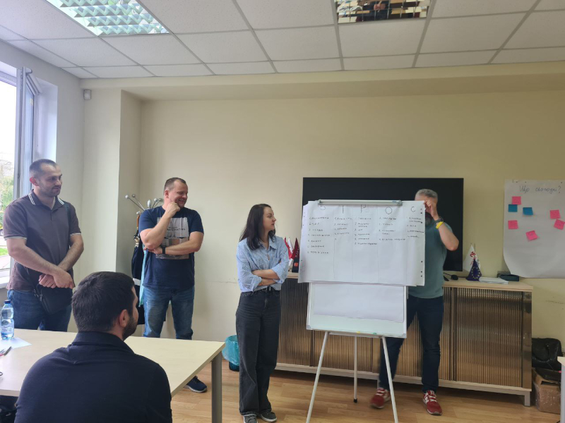 Гефелє Україна пройшла навчання з Lean-методології