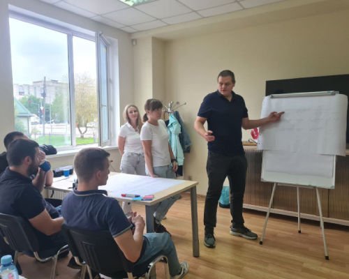 Гефелє Україна пройшла навчання з Lean-методології