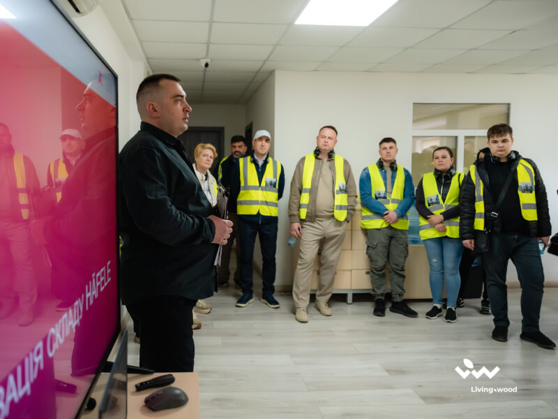 Ознайомлення з процесами роботи складу &laquo;Гефелє Україна&raquo;