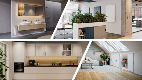 Slido F-Flush57 Замовити фурнітуру для розсувних дверей у компанії Häfele