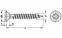 Шуруп Hospa 3 х 20 мм напівпотайний (упаковка 1000 шт) 01555559 2