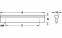 Ручка меблева алюміній AA 25x392 10389910 0