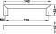Ручка-планка 32 142 CM 0