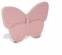 Ручка меблева метелик, пластик, рожевий 70 х 27 мм 13868512 0