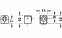 Магнітний фіксатор одинарний для скла 24591000 0