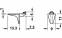 Полицетримач цамак нікельований для дерева d5 мм 28224717 (упаковка 500 шт) 28224717 0