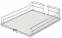Полка подвесная Style хромированная белая 450x464x93 мм 0