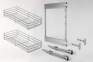 Комплект Comfort II Arena Style серебряный, 2 полки S ARENA, для ширины 300 мм высота рамы 630 мм правый 0