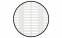 Решетка вентиляционная круглая пластиковая белая D 49 мм 0