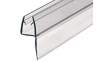 Уплотнитель PVC для стеклянных дверей, к стене прозрачный, для толщины стекла 8 - 10 мм 2170 мм 3