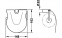 Тримач туалетного паперу латунь хромований полірований круглий 98062302 0
