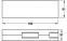 Відповідна частина до замка на скло, нержавіюча сталь 10-12 мм 98100470 0