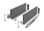 Комплект шухляди середньої Matrix S Slim 2.0 з дотягом H167 L400 35 кг Сірий 51414523 0