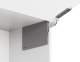 Меблевий підіймач Häfele Free Slim Flap 1.10 до 18 кг 225-650 мм PTO чорний 37292305 0