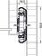 Направляющая шариковая полного выдвижения 800 мм нагрузка до 212 кг на пару, с фиксацией в закрытом положении боковой монтаж 0