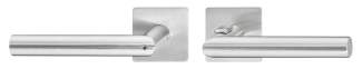 Ручка дверная LDH 0171-S нержавеющая сталь матовая левая с блокировкой толщина дверей 38–43 мм 90222600 1