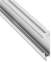 Меблева ручка профіль алюміній срібний 16,8 х 54 мм 2500 мм 12695920 0