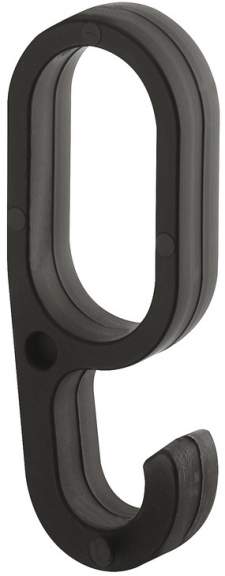 Крючок навесной, черный (упаковка 10 шт) 80329317