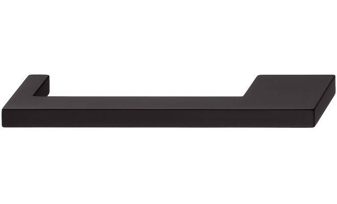 Ручка меблева скоба Häfele Déco чорний матовий 204 x 32 /160/192 мм 11034357