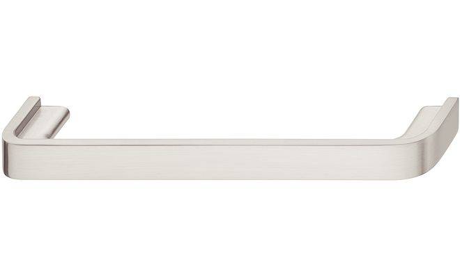 Ручка меблева скоба Häfele Déco нікель браш 146 x 28 /128 мм 11034665