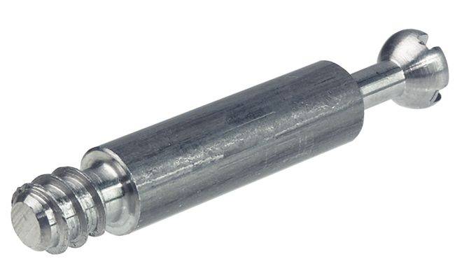 Болт стяжки MINIFIX сталевий без покриття D7 мм 34 мм 15 мм (упаковка 100 шт) 26228231