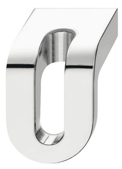 Ручка-кнопка Häfele Déco хром полірований 35 x 29 мм 10669073