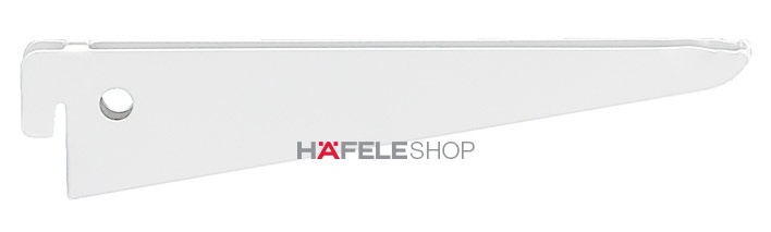 Консоль U-образная 470 мм сталь белая