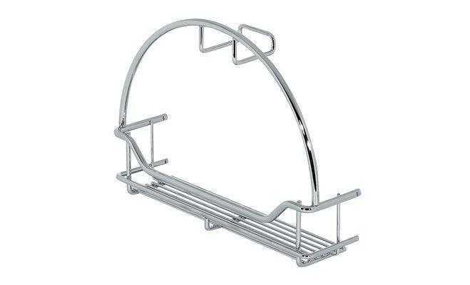 Держатель шланга к пылесосу 300 х 75 х 224 мм сталь хромированный