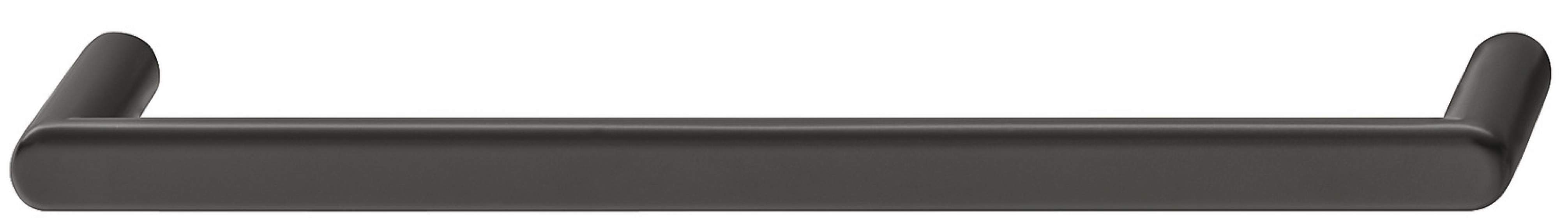 Ручка меблева скоба Häfele Déco чорний матовий 172 x 26 /160 мм 10669442