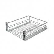 Корзина стальная хромированная 403х491х165 мм