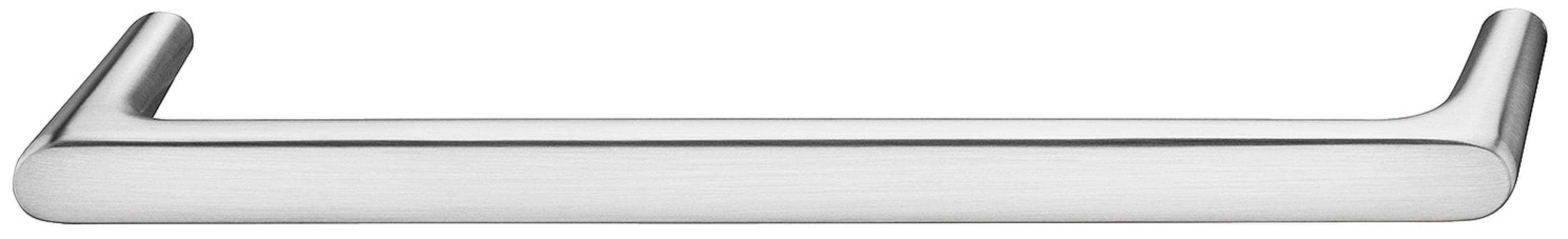 Мебельная ручка скоба цамак 108 x 27 мм никелированный матовый
