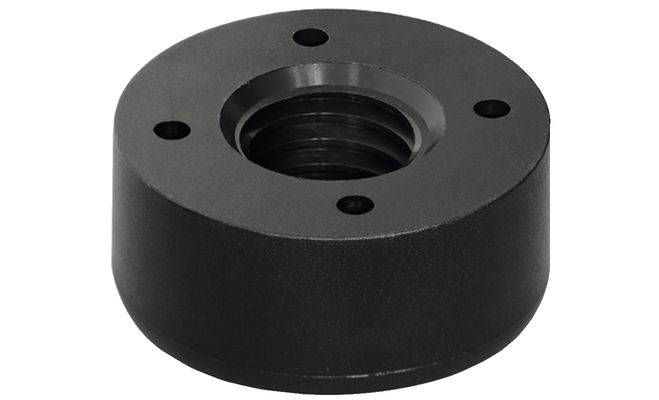 Опора D55х23 мм с регулировкой +10, для привинчивания