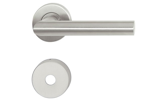 Комплект ручек SANDRA WC нержавеющая сталь матовая 8 мм