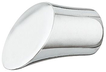 Ручка меблева кнопка цамак 14 х 26 мм хром матовий 15500580