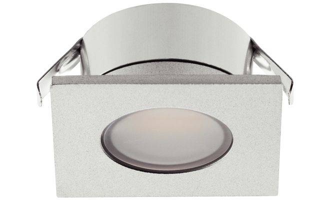 Светильник LED 2023 12V 1.5W алюминий серый теплый белый свет 3000K