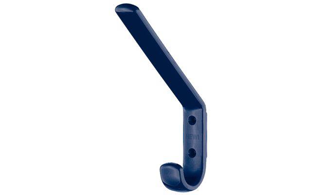 Крючок гардеробный полиамид цвет синий 50 22 х 110 х 165 мм