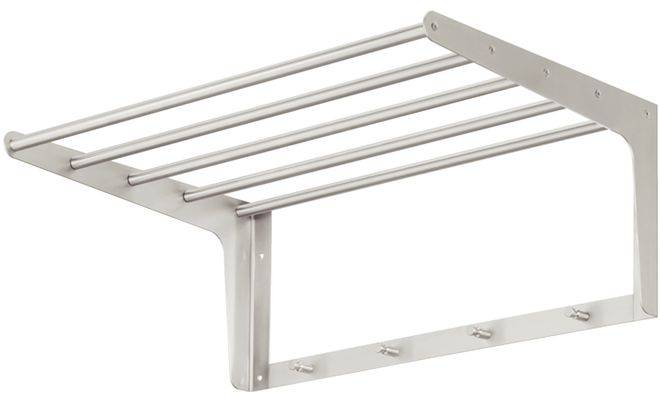 Вешалка держатель нержавеющая сталь матовая 600 х 400 мм