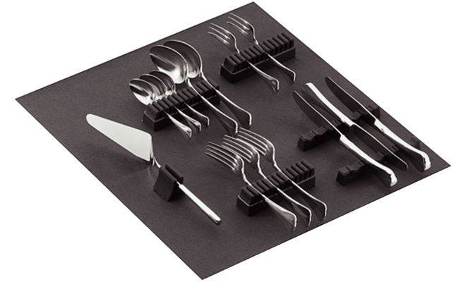 Набір тримача посуду антрацит 50шт. 89121511