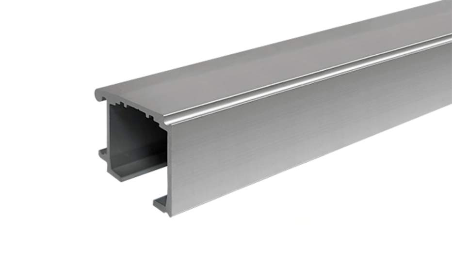 Шина ходова одинарна Slido D-Line11 алюміній срібний 3 м 94125603