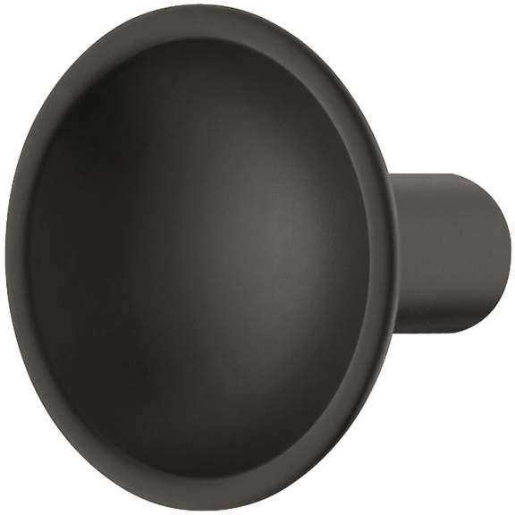 Ручка-кнопка Häfele Déco чорний матовий 30 x 35 (H x D) мм 10665350