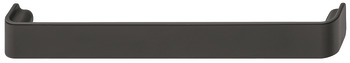 Ручка меблева скоба Häfele Déco чорний матовий 169 x 22 /160 мм 10669463