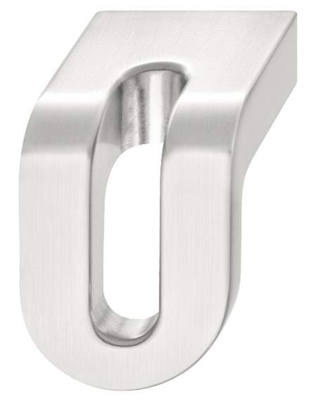 Ручка-кнопка Häfele Déco никель брашированный 35 x 29 мм 10669072