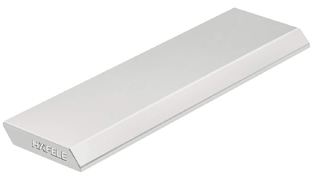 Заглушка ходової шини Slido Flat 60 алюміній без покриття 40050441