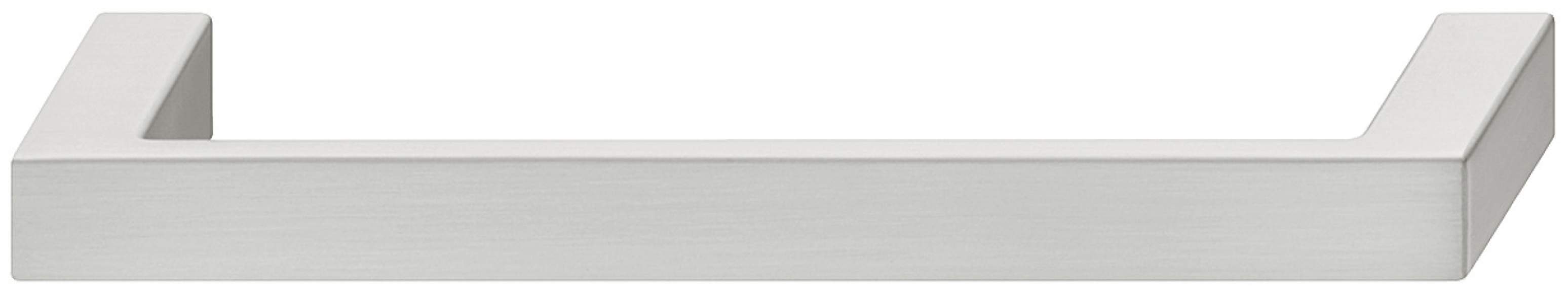 Мебельная ручка скоба цамак 171 х 28 мм никелированный матовый