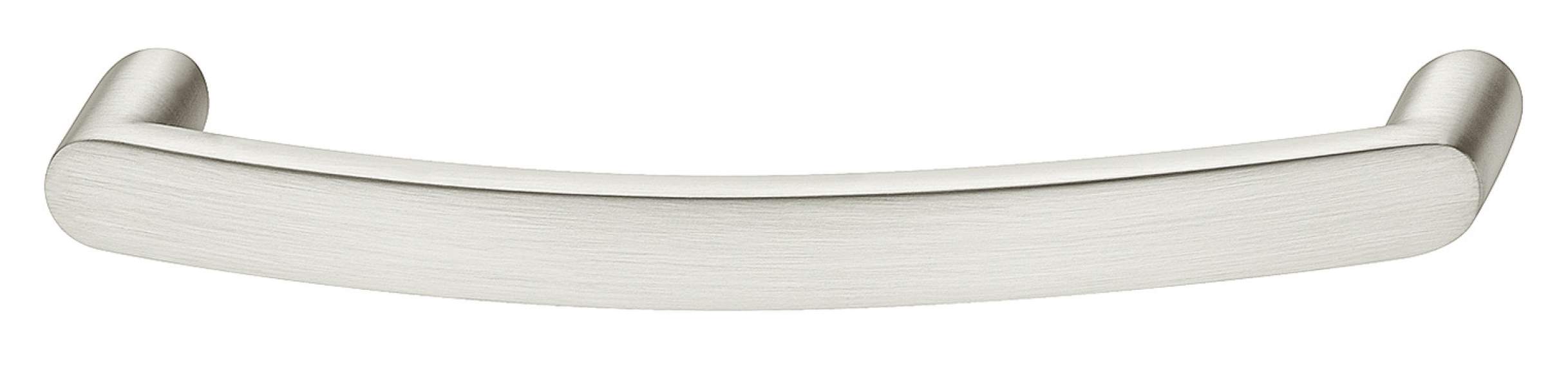 Ручка мебельная скоба Häfele Déco никель брашированный 140 x 30 /128 мм 10670531