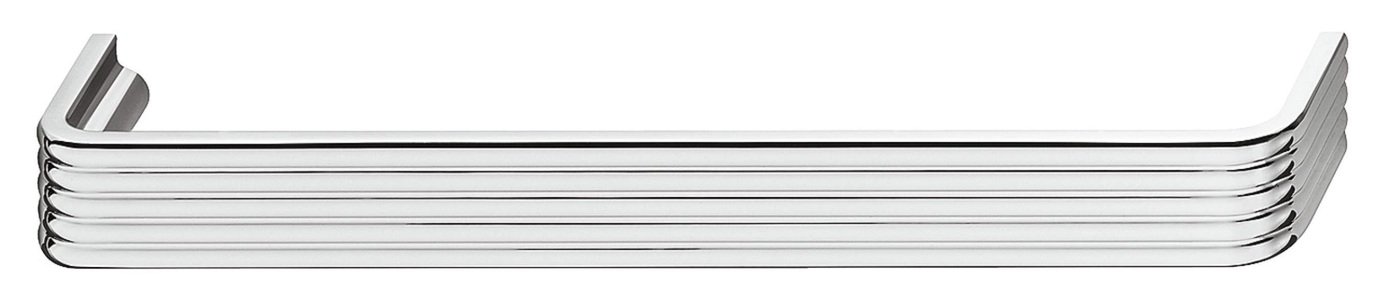 Ручка мебельная скоба Häfele Déco хром полированный 136 x 29 /128 мм 10670670