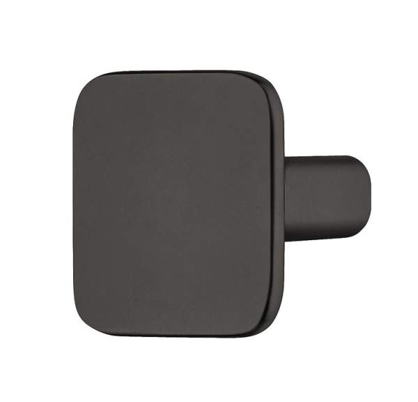 Ручка-кнопка Häfele Déco чёрный матовый 27 x 28 мм 10670310